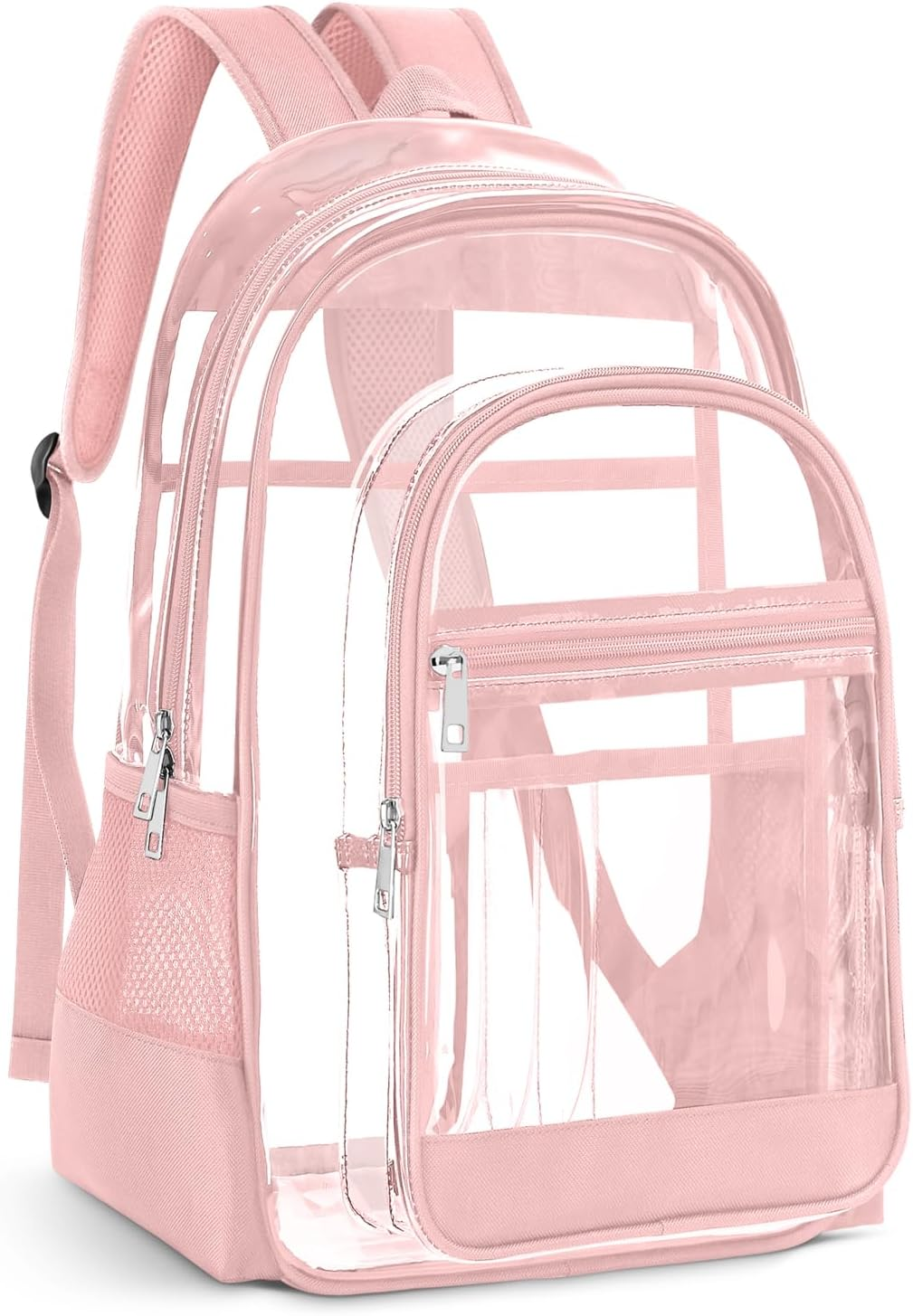 Blvornl Clear Backpack, Heavy Duty PVC Transparent Backpack