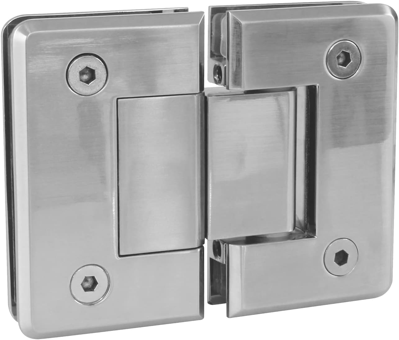 AMIG 19959 - Shower Hinge Mod. C Nickel Matt image number 2