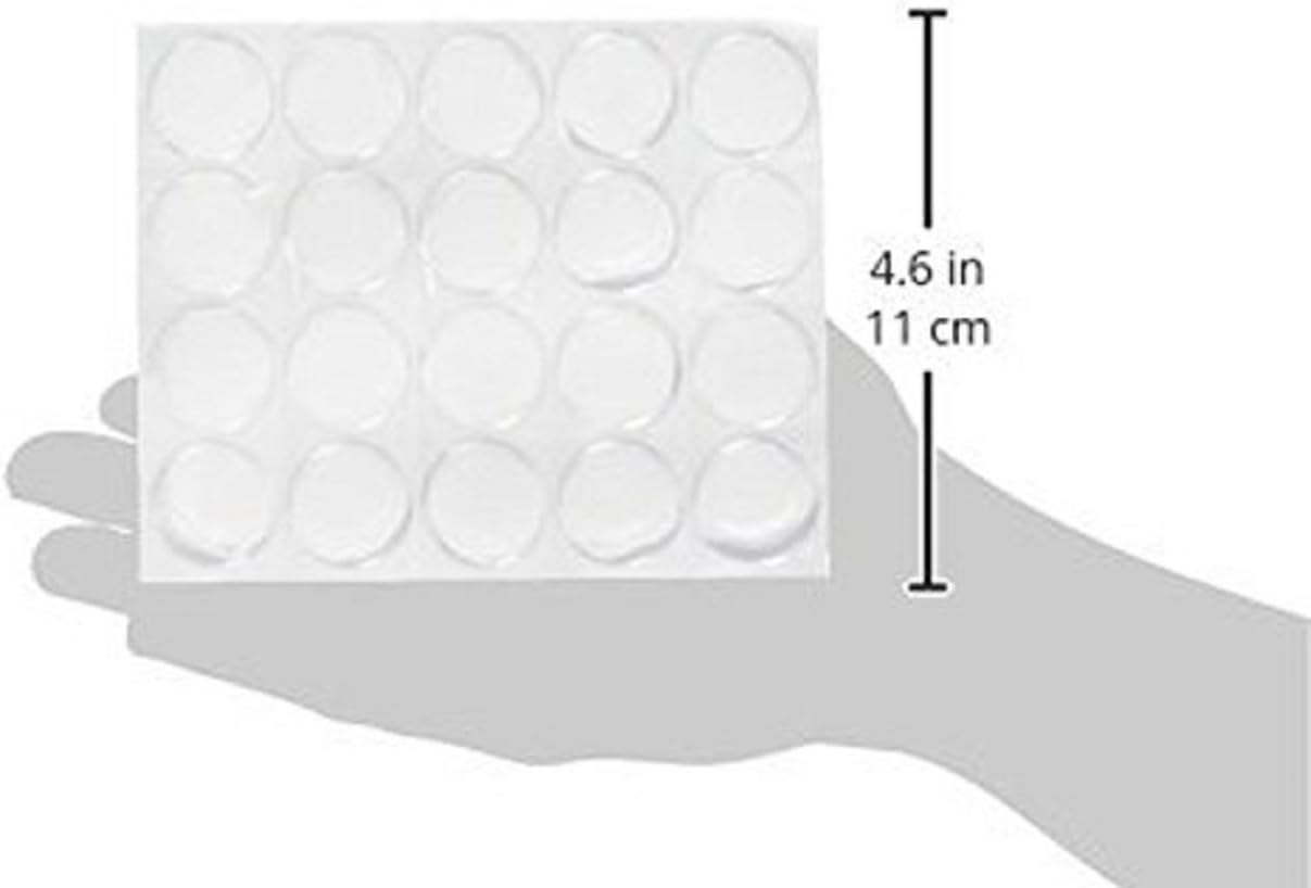 Yueton Pack of 100 Clear 1 round Craft Bottle Caps Epoxy Self Adhesive Stickers for Hair Bows Pendantsscrapbooks image number 5