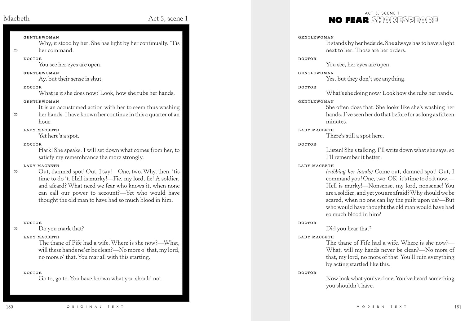 Macbeth (No Fear Shakespeare): No Fear Shakespeare Side-By-Side Plain English: 1 image number 5