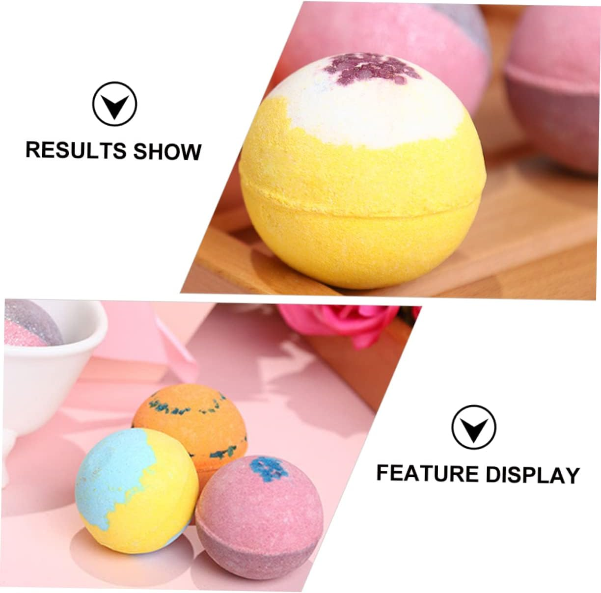 Beavorty 6Pcs Large Bubble Adorable Animals Bath Bomb for Boys and Girls and Adults image number 1
