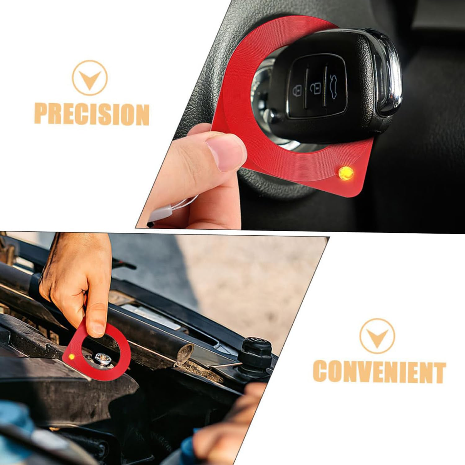 Generic 4Pcs Car Induction Coil Detector Auto Chip Coil Detection Tool ECU Induction Tester Tool for Cars Automotive and Vehicle image number 1