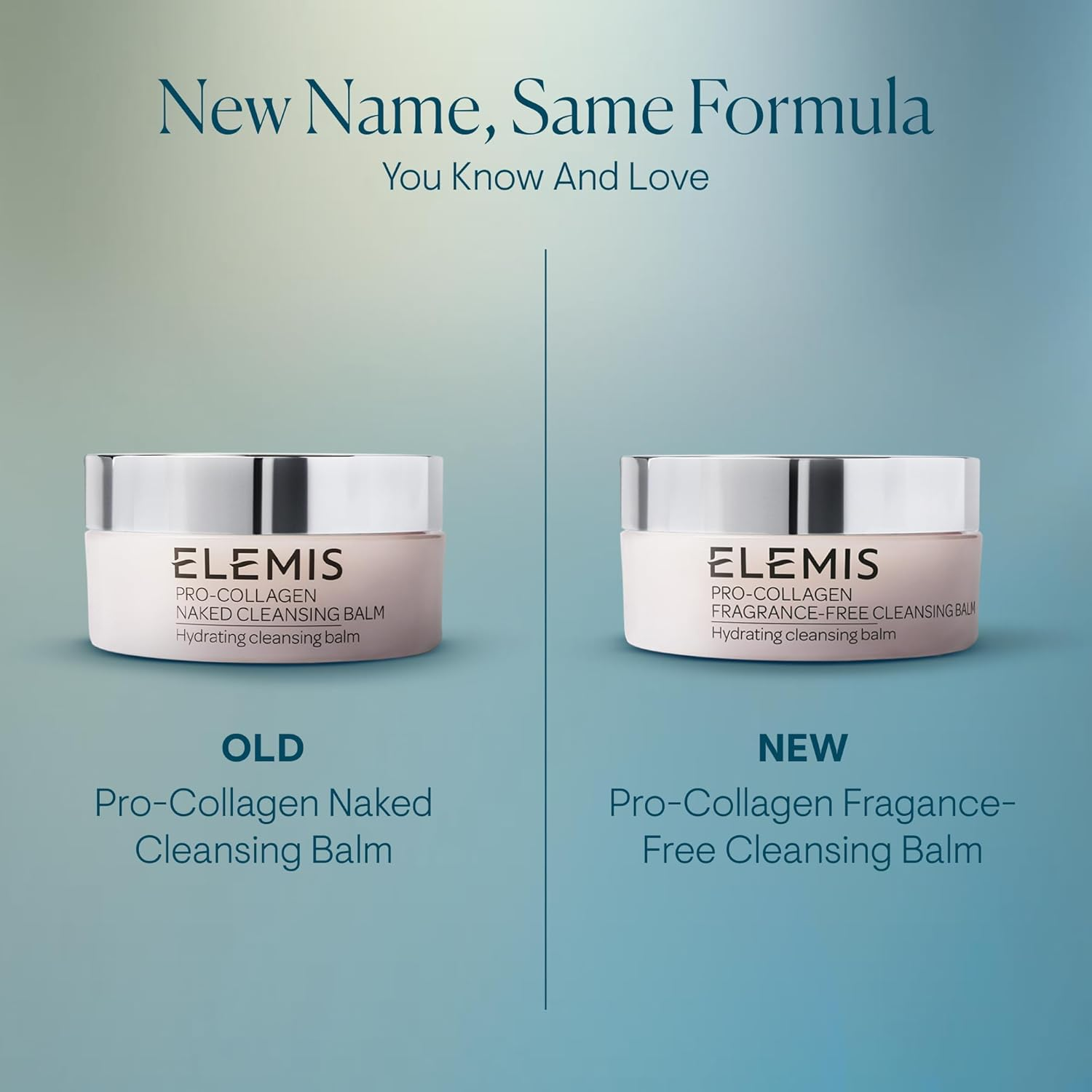 ELEMIS Pro-Collagen Cleansing Balm, 3In1 Melting Facial Cleanser for Deep Cleansing Wash, Infused with 9 Nourishing Essential Oils, Daily Moisturising Makeup Remover for Clean, Glowing Skin