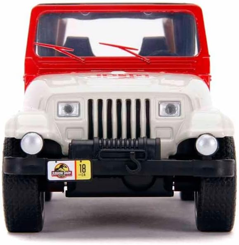 Jada Toys Jurassic World 1:32 Jeep Wrangler Die-Cast Car, Toys for Kids and Adults image number 3
