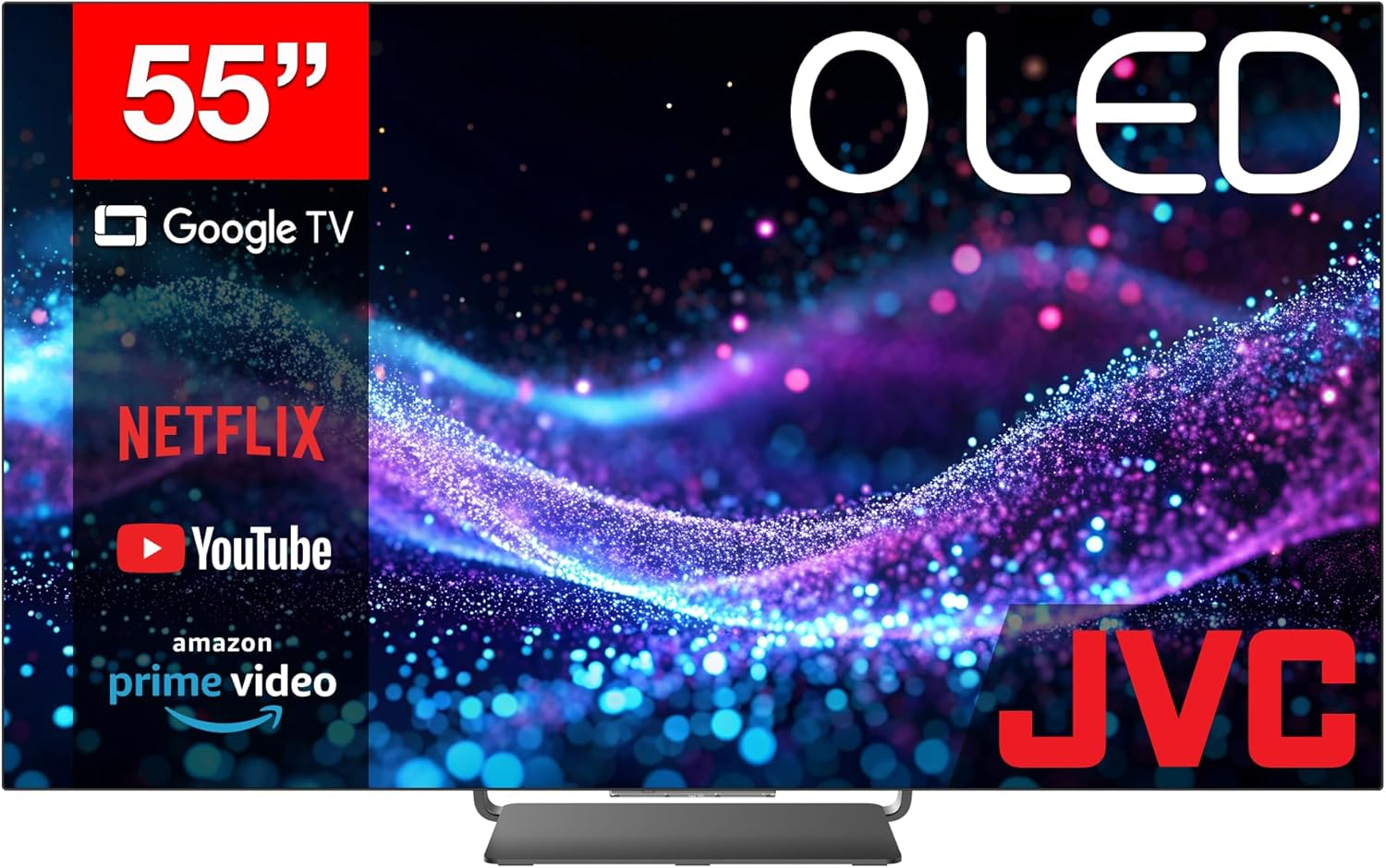 JVC 55" 4K OLED 120Hz Google TV - AV-AE557155A image number 3