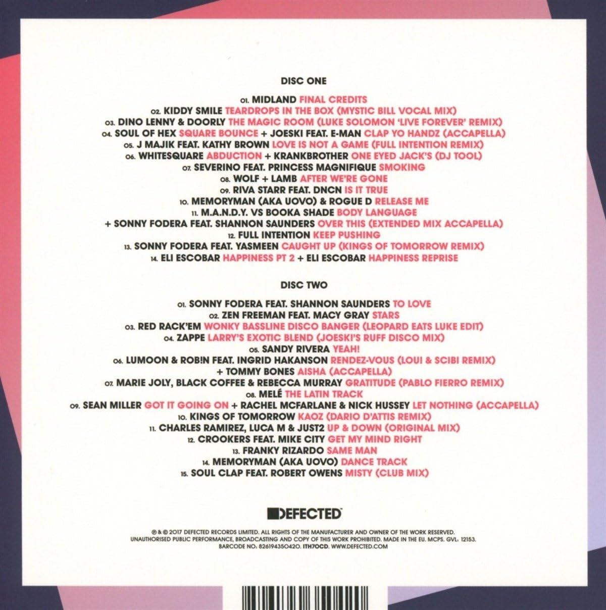 Defected in the House Miami 2017