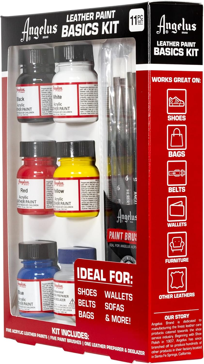Angelus Leather Paint Basics Kit image number 4