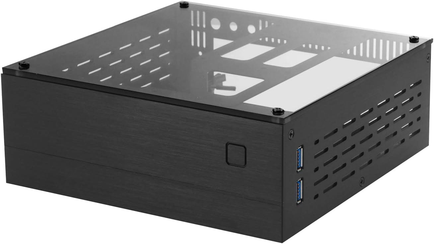 Goodisory A01 Aluminum Mini-Itx HTPC Desktop Computer Chassis (Sliver Aluminum)