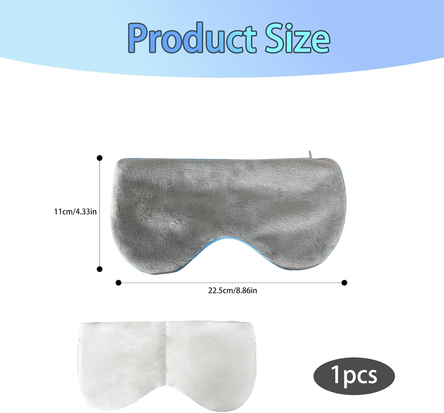 Heated Eye Mask, Soothing Steam & Cooling Therapy for Dry Eyes, Weighted Sleep Mask, Apply for Dry Eyes, Migraine Relief,Eye Treatment image number 6