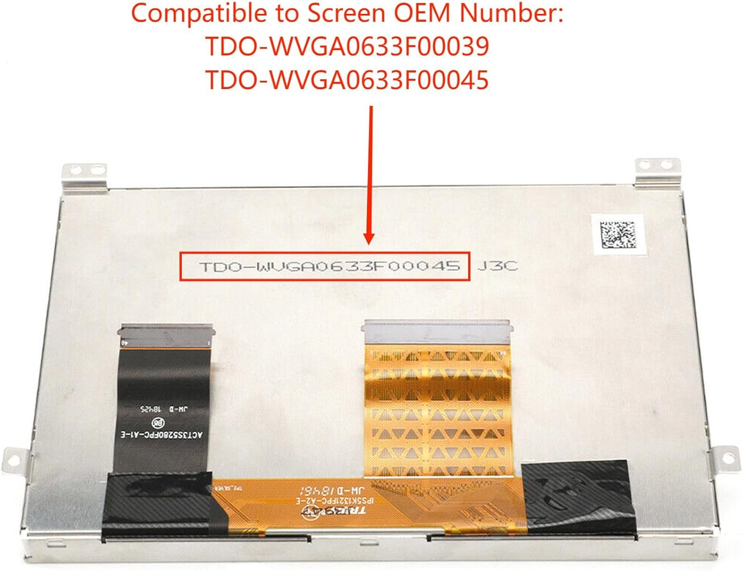 6.5" Replacement Touch Screen Digitizer Multimedia Navigation Fit for VW Magotan B7 Scirocco Golf 6R Polo Tiguan CC GLI GTI Jetta Passat Replaced OE# MIB200 5C0035684 5C0035680 MIB STD2