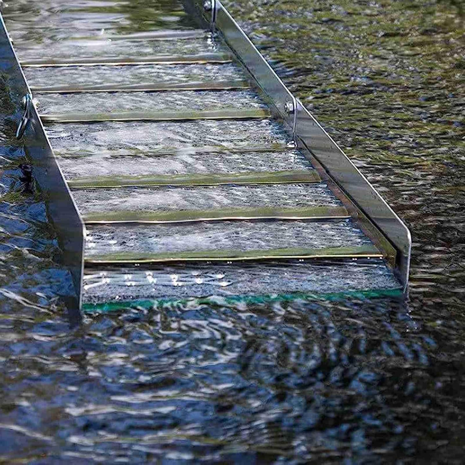 Bewinner Folding Aluminum Alloy Sluice Box, Portable Gold Prospecting Equipment, Gold Panning Kit for Gold Mining for River, Creek, Gold Panning, Prospecting, Dredging image number 4