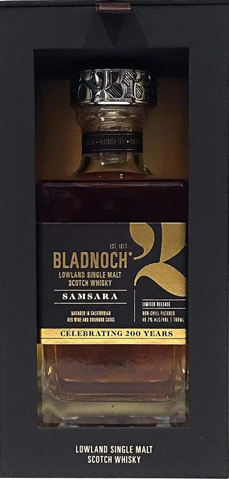 Bladnoch Samsara Single Malt Scotch Whisky 700Ml @ 46.7% Abv image number 1