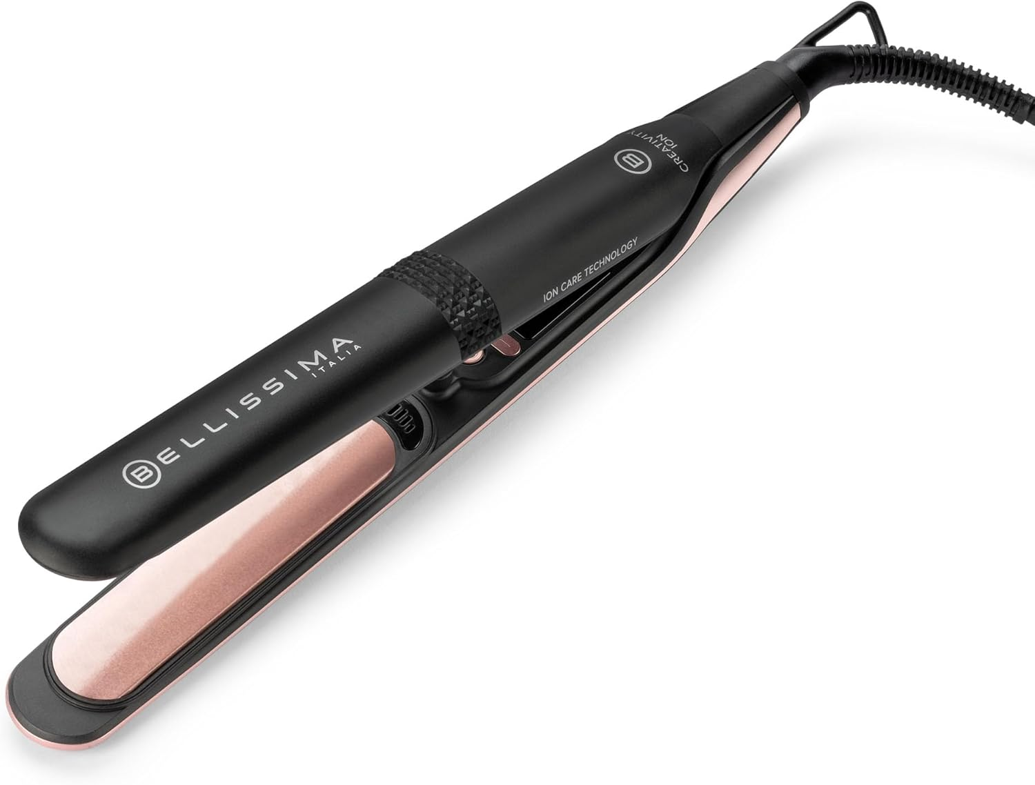 Bellissima Creativity Ion, Straighteners, Straight or Wavy Hair, Ionizer, Ceramic Coating and Diamond Particles, Keratin, Flexible Plates, 5 Temperatures 150/230&deg;C with Memory Function image number 2