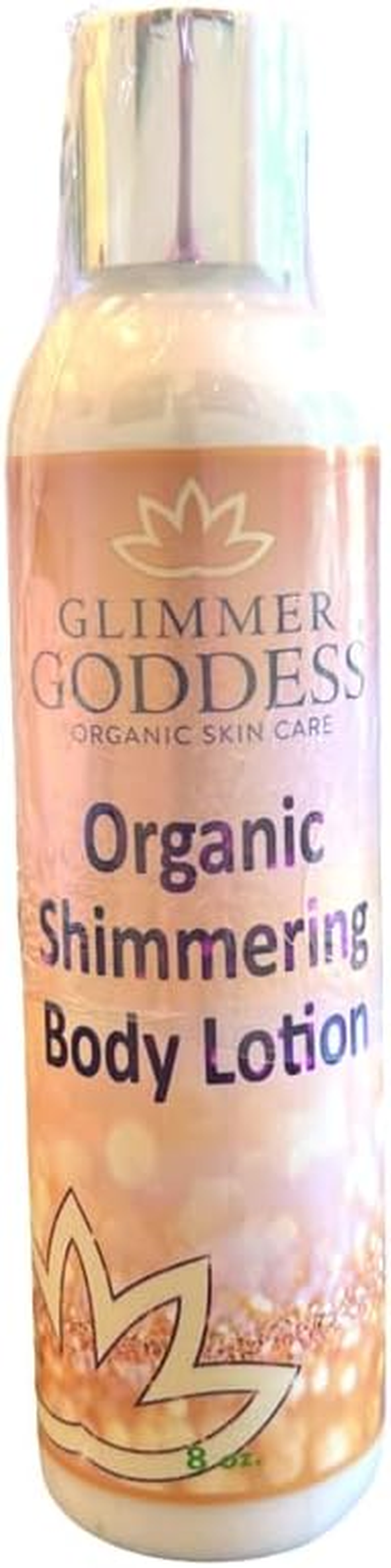 (Bronze Sparkle) - Organic Shimmer Bronzer Lotion Moisturising Shimmer Lotion Great for All Skin Types Shimmer & Sparkle Glimmer Goddess