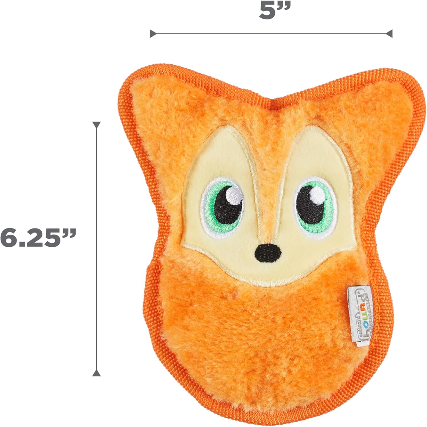 Outward Hound Invincibles Dog Toy - Stuffingless Squeaky Plush Dog Toy