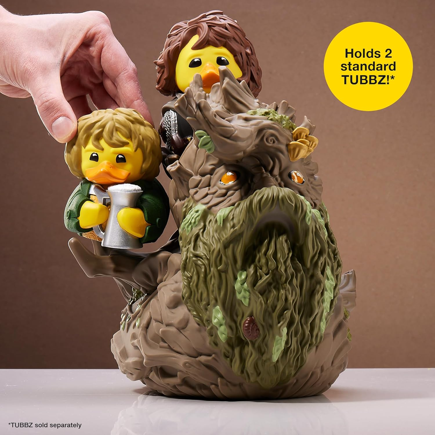 TUBBZ Giant Treebeard XL Collectible Vinyl Rubber Duck Figure - Official Lord of the Rings Merchandise - Fantasy TV, Movies & Video Games - Boromir (Boxed) image number 2