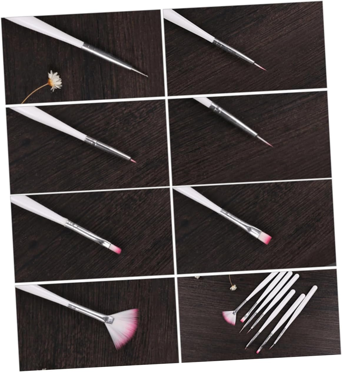 HONITANO 14Pcs Nail Art Pen Brush for DIY Painting and Manicure Lightweight Durable Nail Painting Tools for Home and Professional Use image number 3