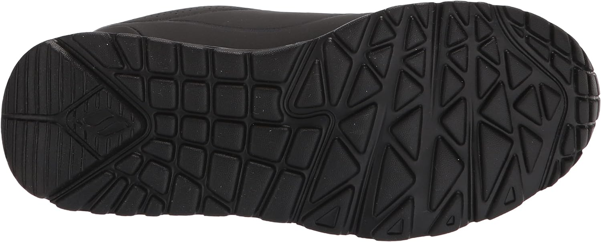 Skechers Unisex-Child Uno Lite-Delodox Sneaker, Black/Black image number 5