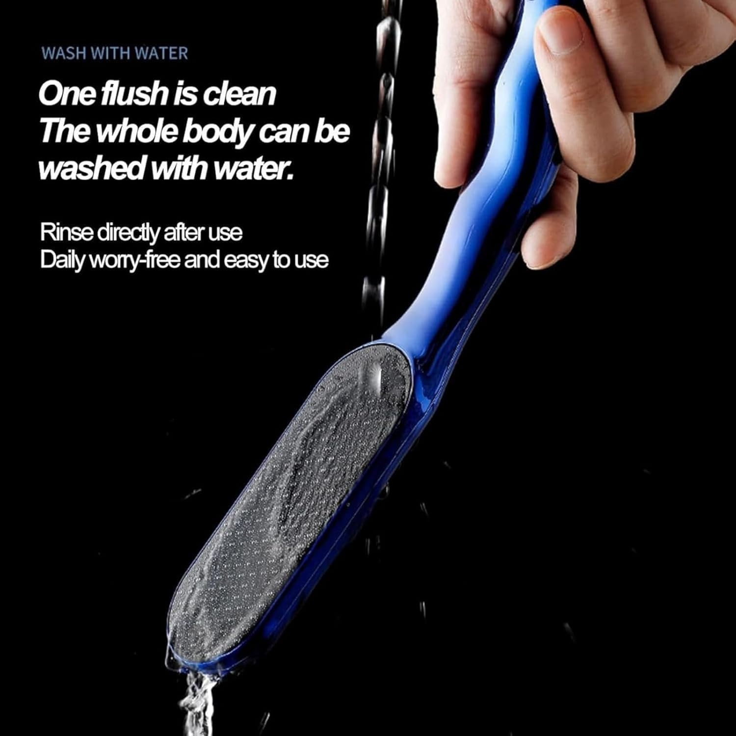 Veinsgrain Foot File,Beyond the Cream - Foot Fetish File,Hard Skin Remover Nano-Glass Foot File,Foot Scrubber,Foot Exfoliator Tool,Effortless and Pain-Free Experience (Gold) - Blue * 2 image number 7