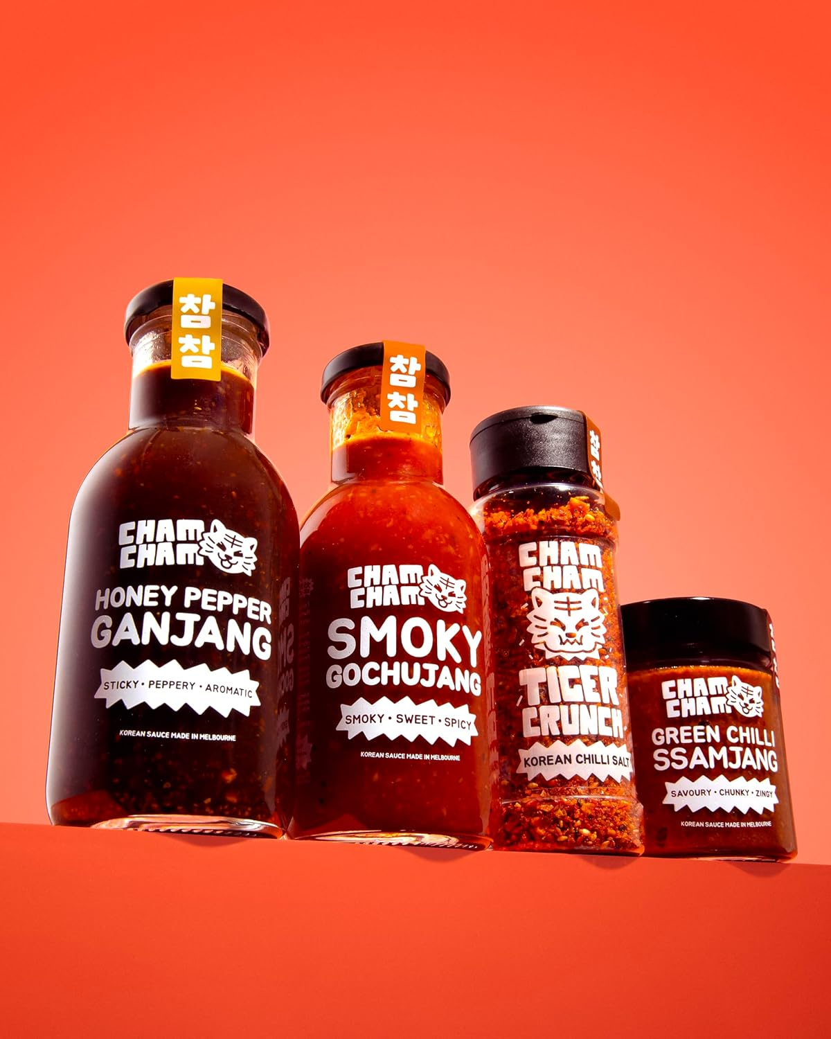 Chamcham Tiger Crunch Korean Chilli Salt 120G image number 2