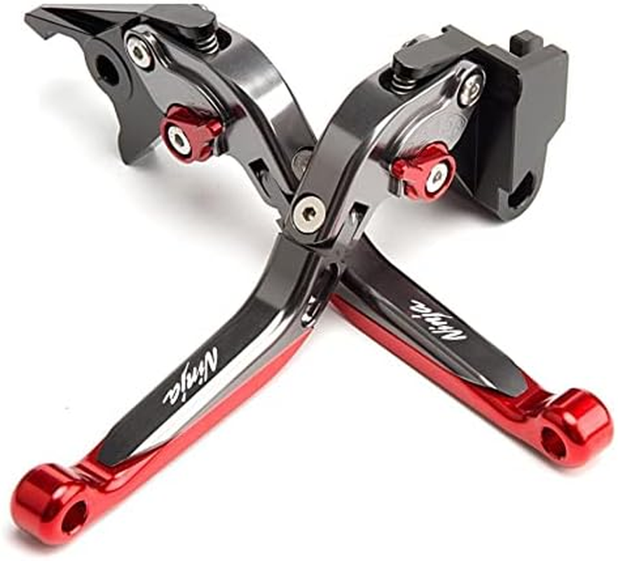 For Kawasaki Ninja 400 2017-2021 Modified High-Quality CNC Aluminum Alloy 6-Stage Length Adjustable Foldable Brake Clutch Lever Ninja400 Accessories (Green) image number 5