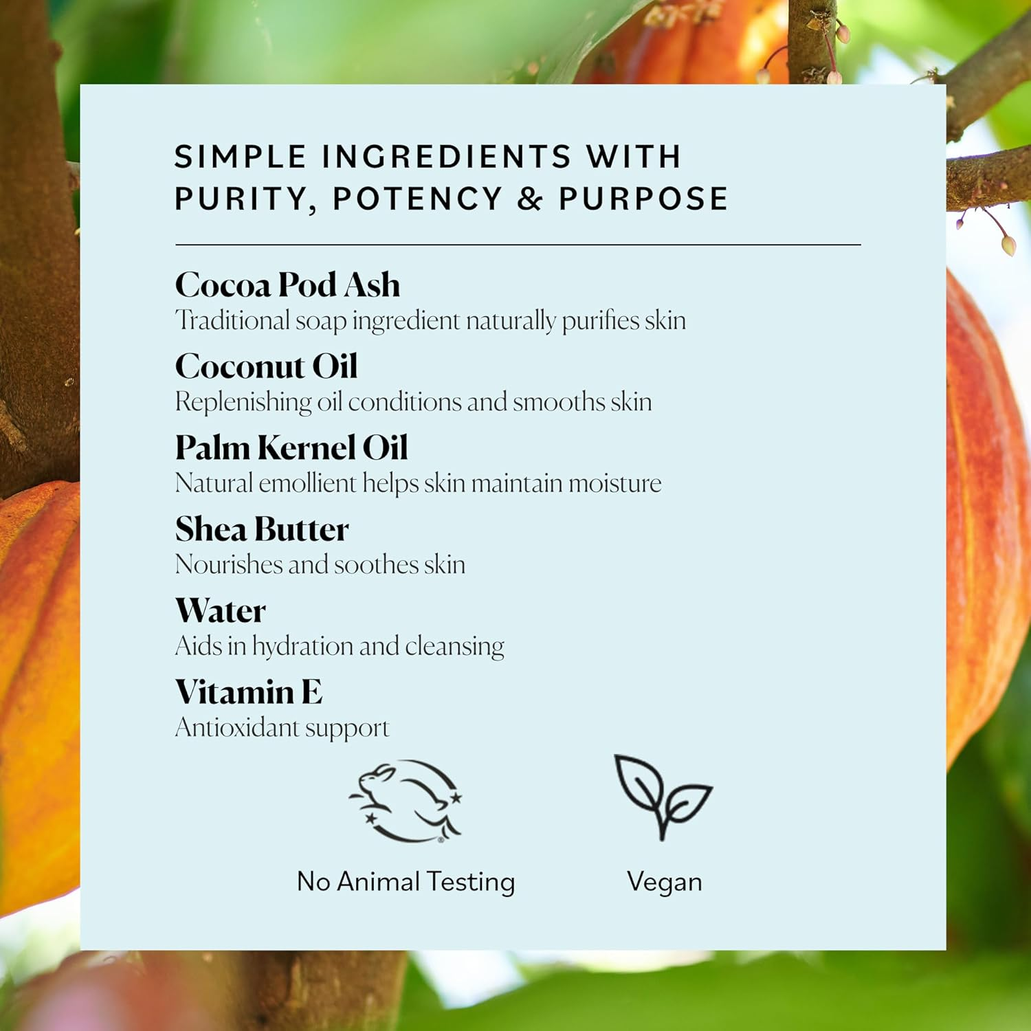 African Black Soap by Sky Organics I 1 Pack X 453 G I Raw Soap Ideal for Acne, Dry Skin, Face & Body Wash, Authentic Black Soap from Ghana with Cocoa, Shea Butter & Aloe image number 3