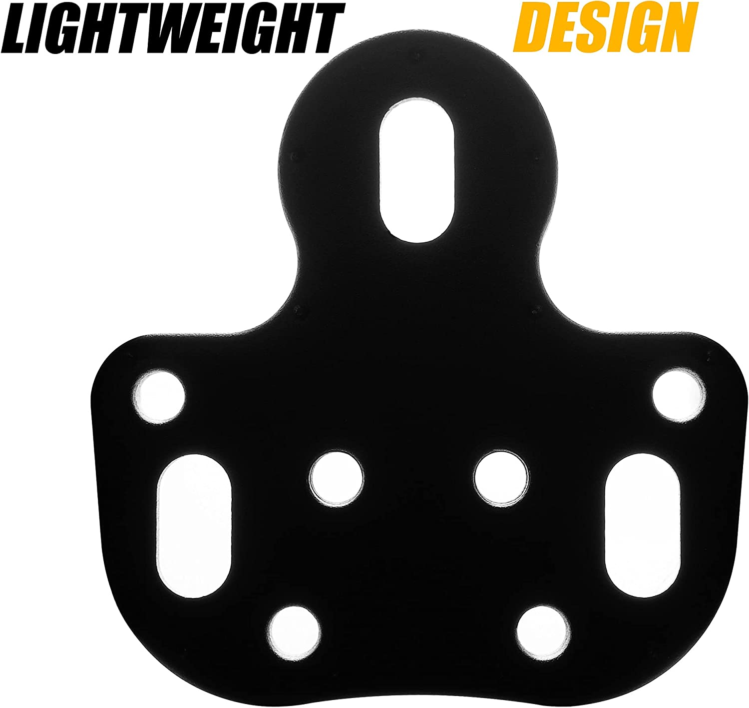 Cyclingdeal Bicycle Shoes Cleats Adapters - Using MTB Type SPD Cleats on Road or Indoor Bike Shoes with 3 Holes - Compatible with Shimano SPD Crankbrother - Converting Adapters