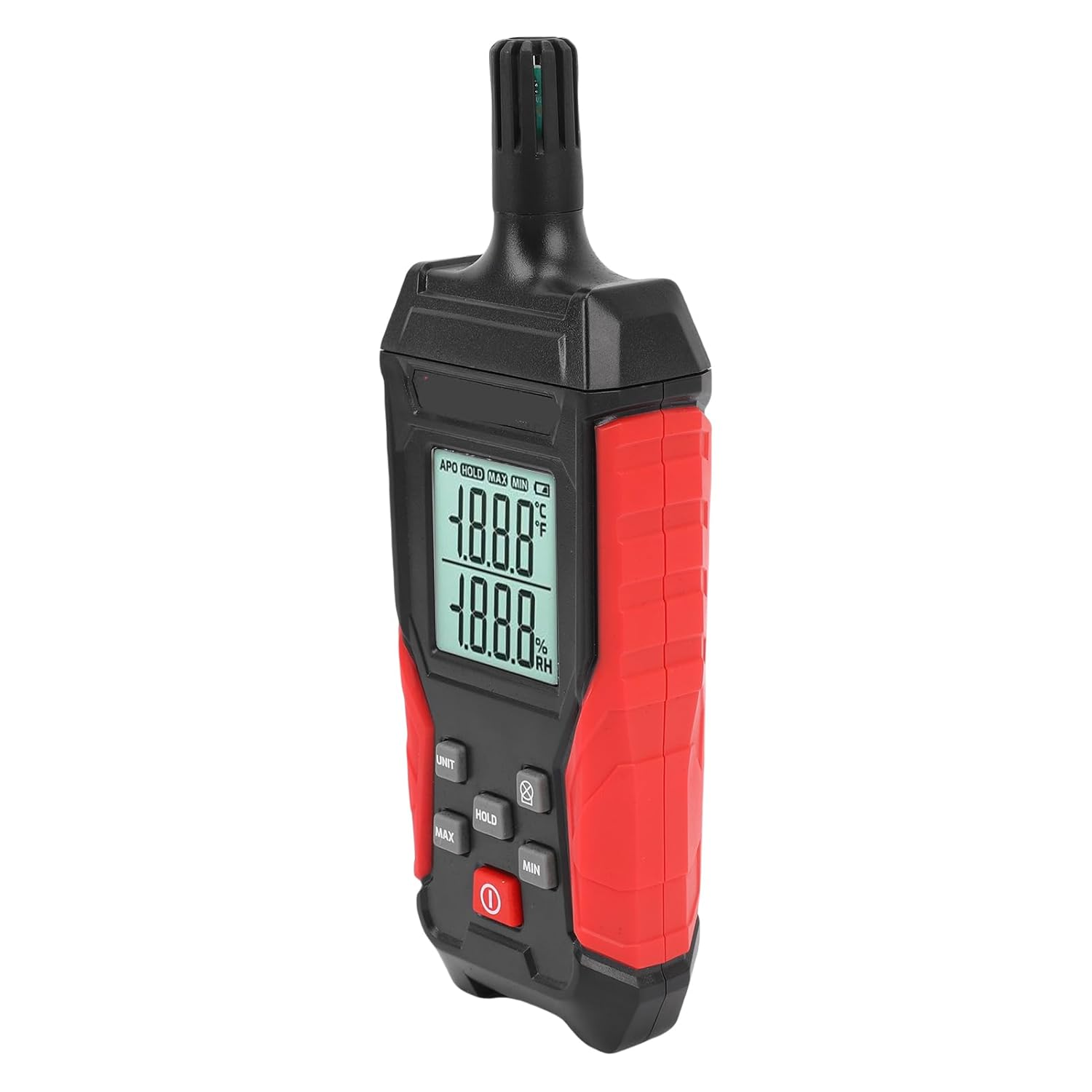 Jiawu Digital Temperature Moisture Detector with Retreated Hand -Hand Hygrometer Screens for the Home image number 3