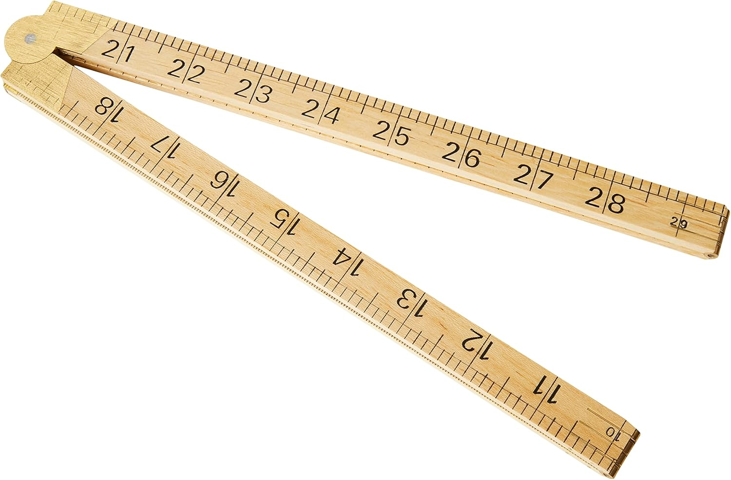 R.S.T. Wooden Folding Rule 1000Mm/39In Rsr073 image number 1