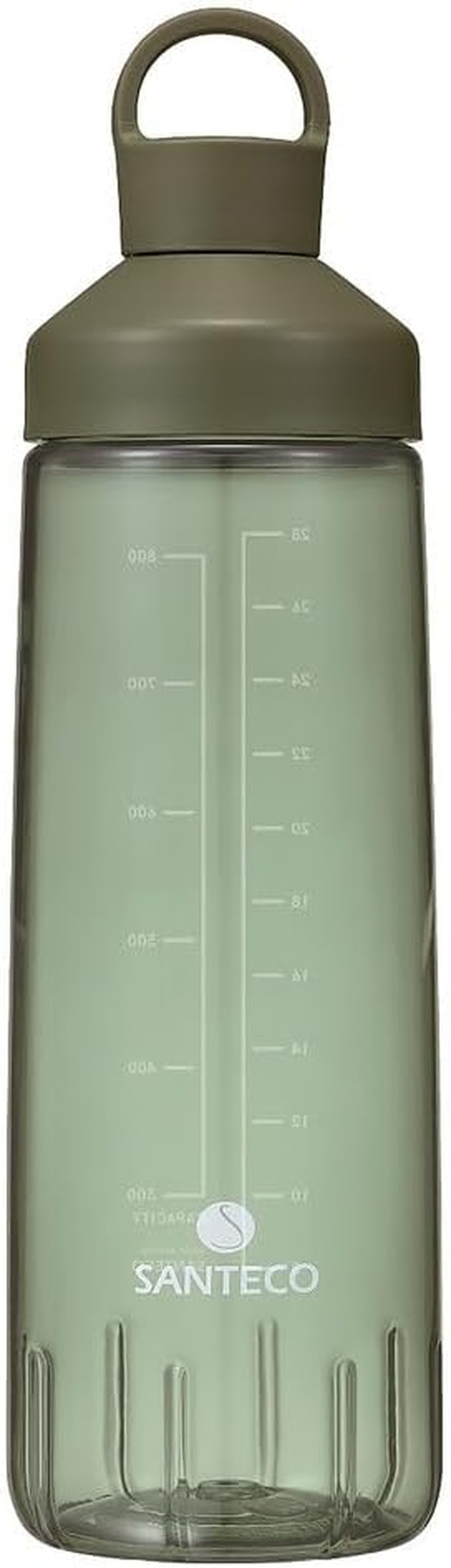 CBJAPAN SANTECO Water Bottle, Khaki, 24.0 Fl Oz (710 Ml), Direct Drinking Sports Bottle, Protein Shaker, Antibacterial, Ocean Beverage Bottle