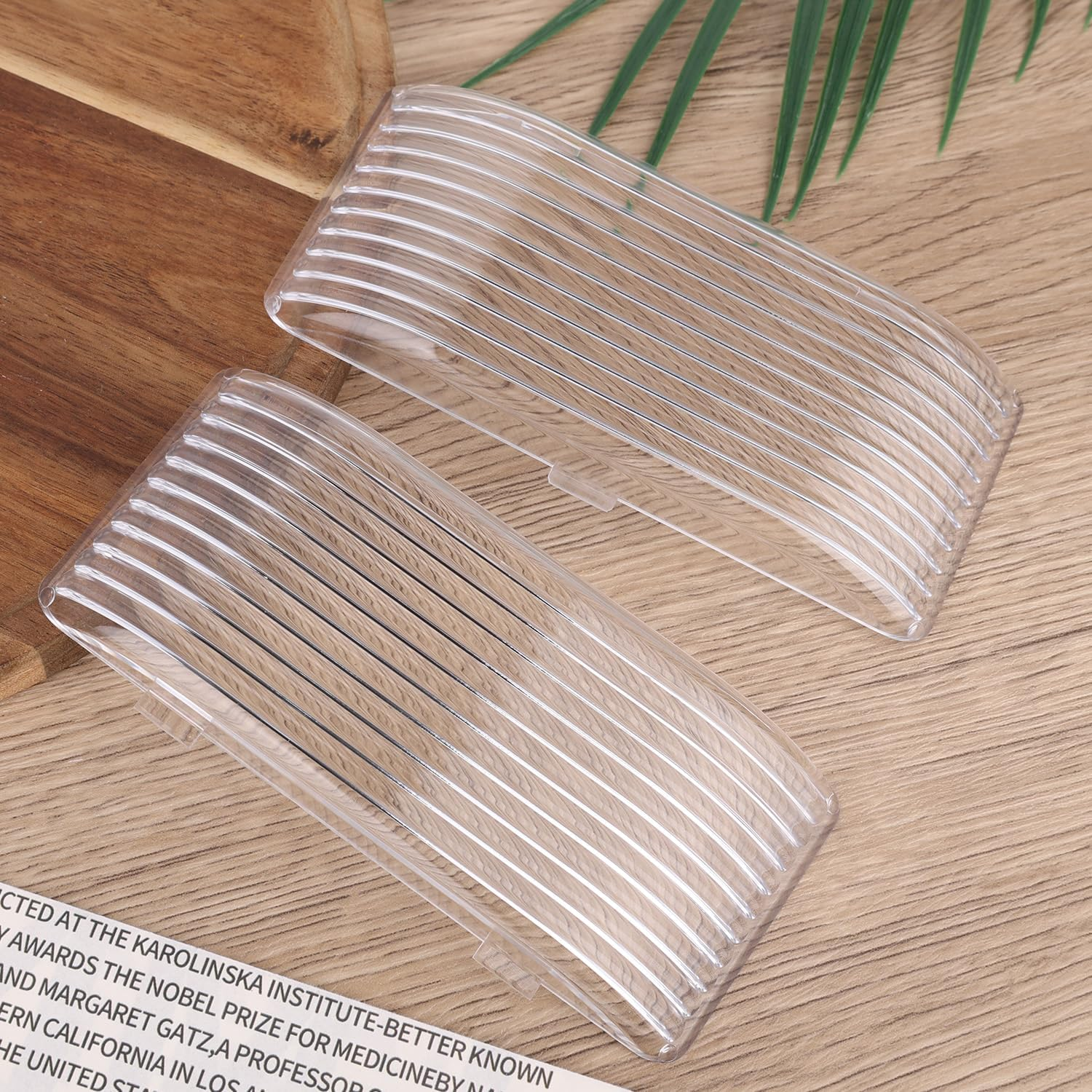 2Pcs Replacement Lens Parts for RV Exterior Porch Light, Plastic Camper Lights Cover Trailer Accessories Compatible with BARGMAN 34-78-517,515, 522 (Transparent) image number 4