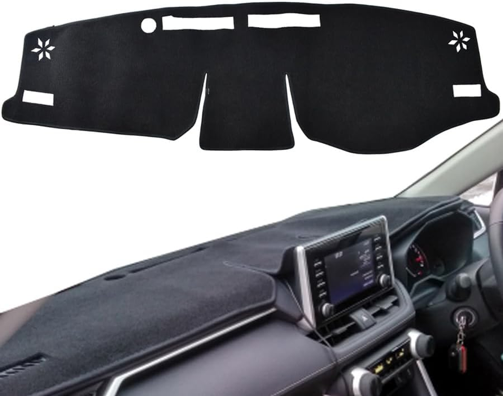 AUTOXBERT Dashboard Cover Dash Mat for Toyota RAV4 XA50 2019 2020 Sunshade Sunshield Cover Non-Slip Carpet Protector Interior Accessories image number 1