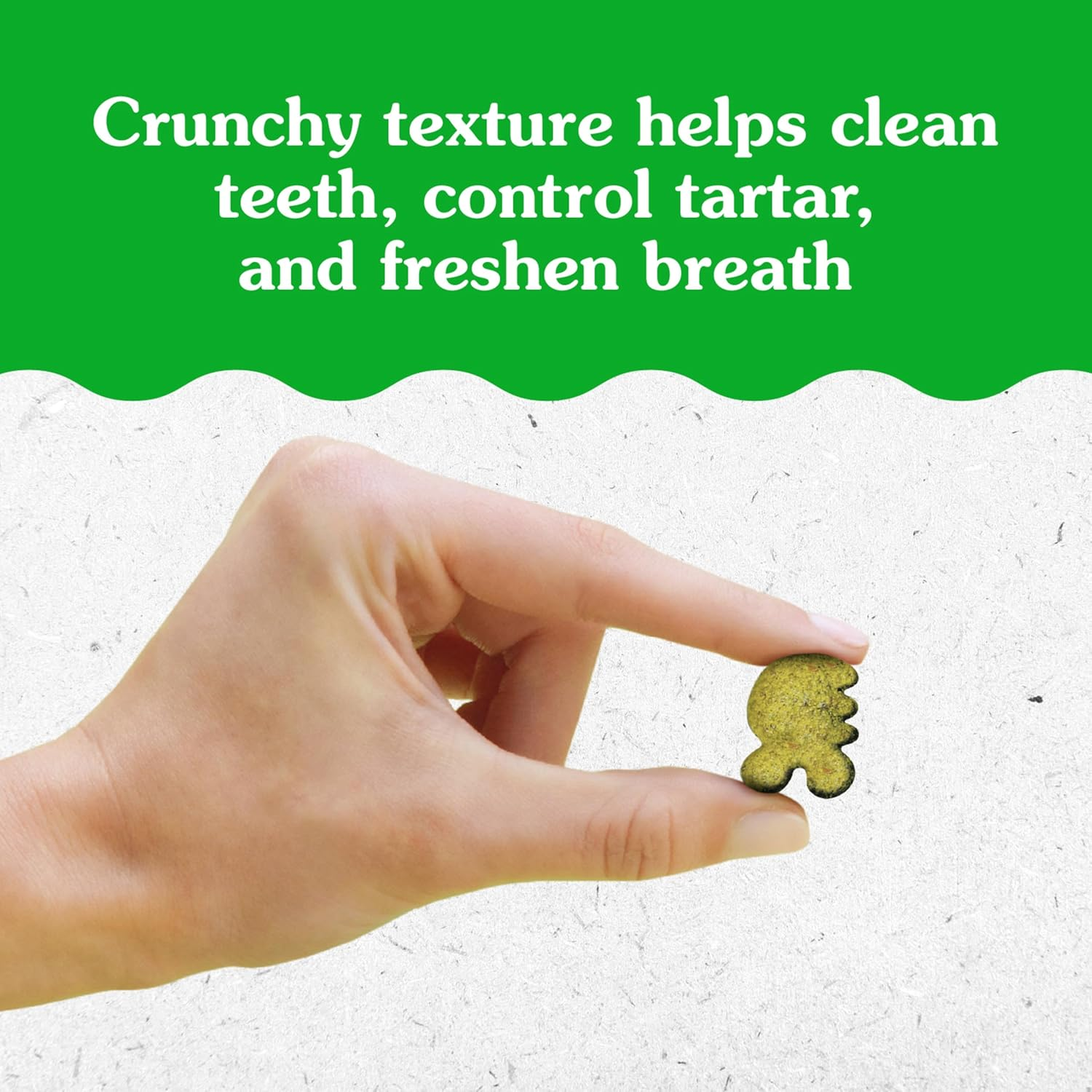 Greenies Savory Salmon Flavor Dental Feline Cat Treats, 130 G image number 1