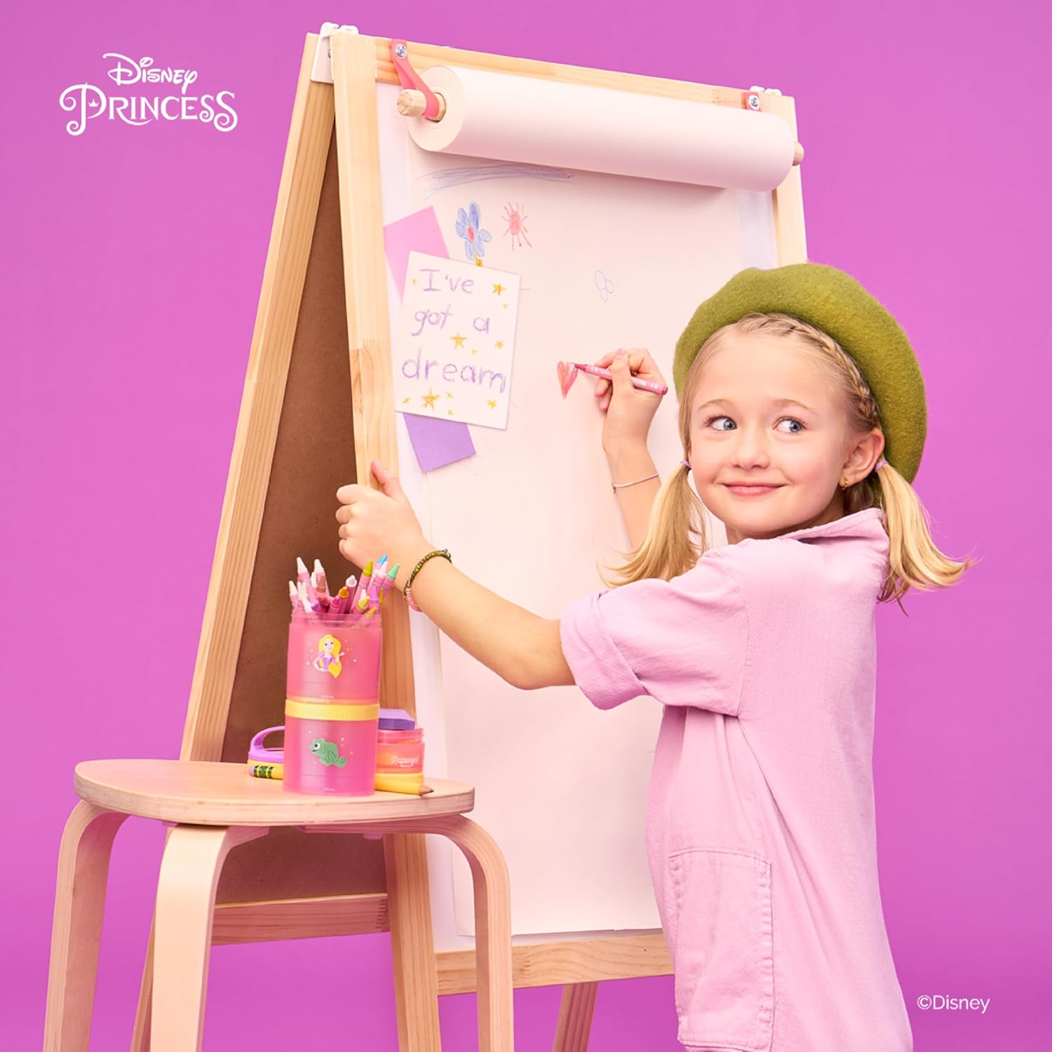 Whiskware Container Stackable Snack, 2 1/3 Cup, Rapunzel and Pascal image number 4