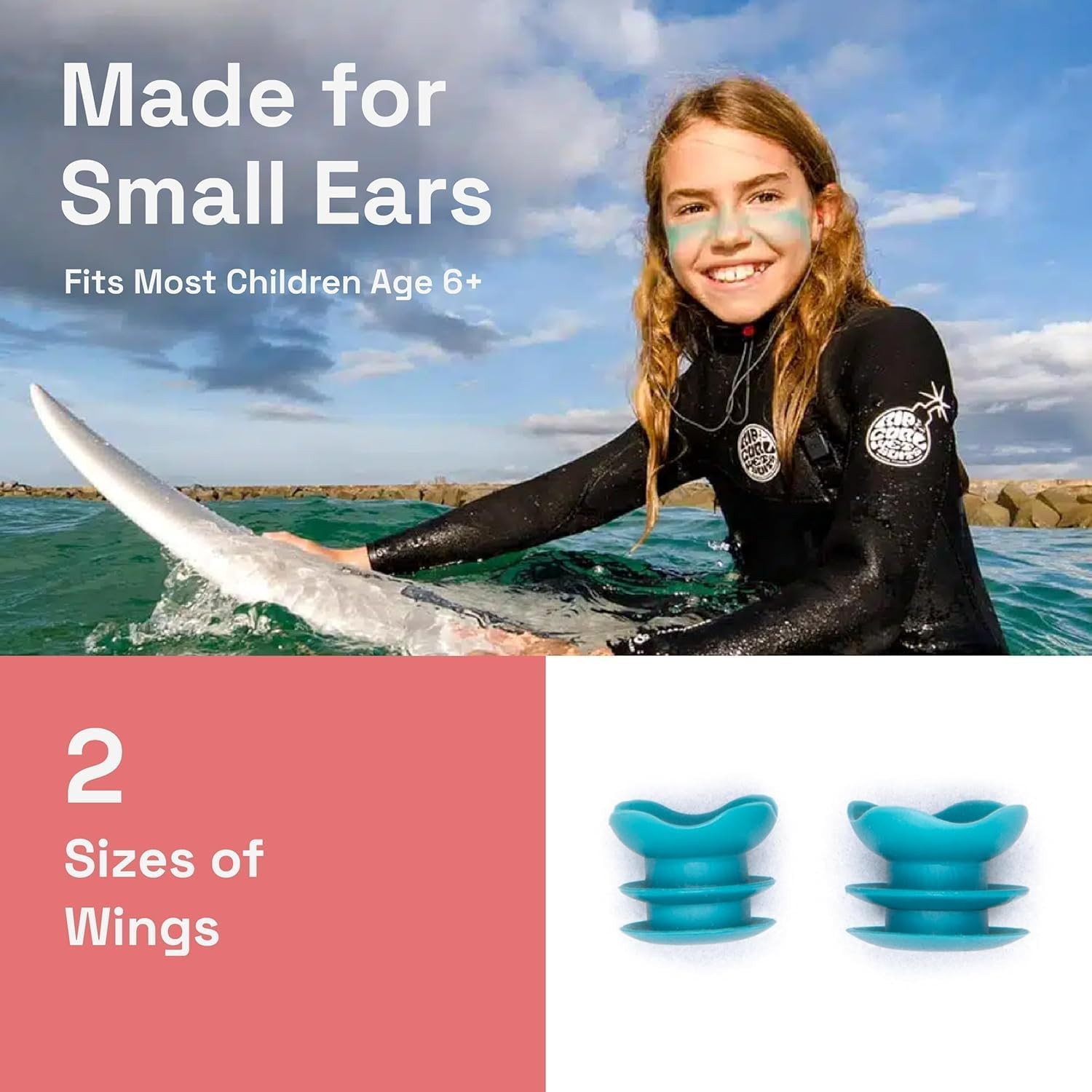 Surfears &ndash; Ear Plugs That Keep Water Out & Sound in &ndash; Surfing Ear Protection image number 1