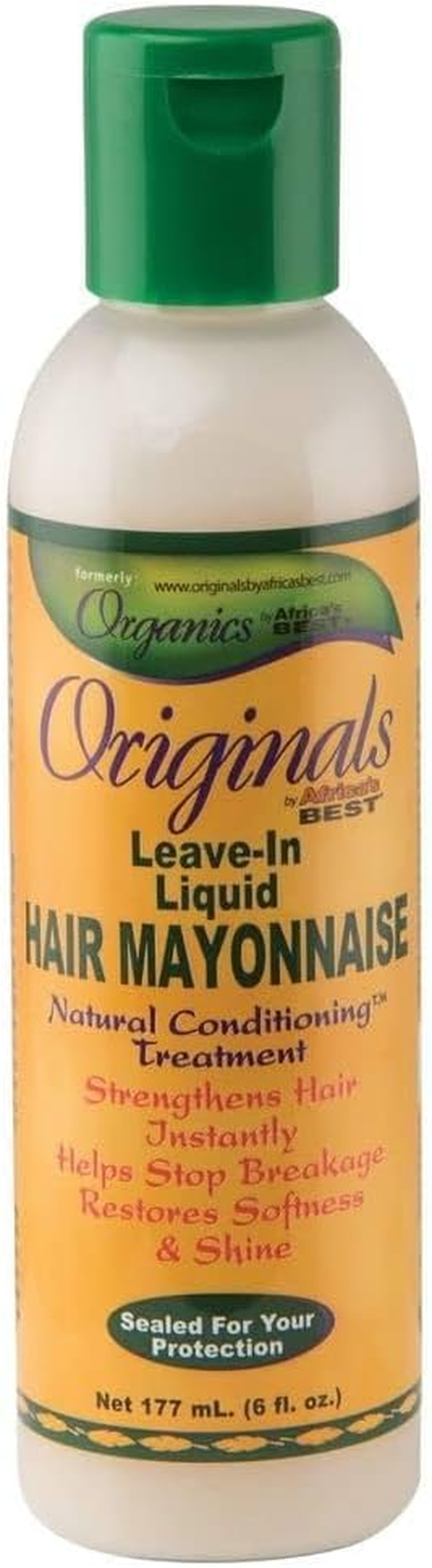 Africa'S Best Conditioner, Originals Hair Mayonnaise Leave-In, 6 Fl Oz image number 1