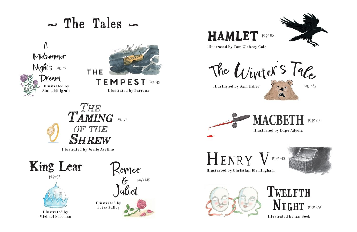 Michael Morpurgo'S Tales from Shakespeare: a Beautifully Illustrated Children&rsquo;S Collection of Ten Plays, Retold by the Bestselling Storyteller. image number 2