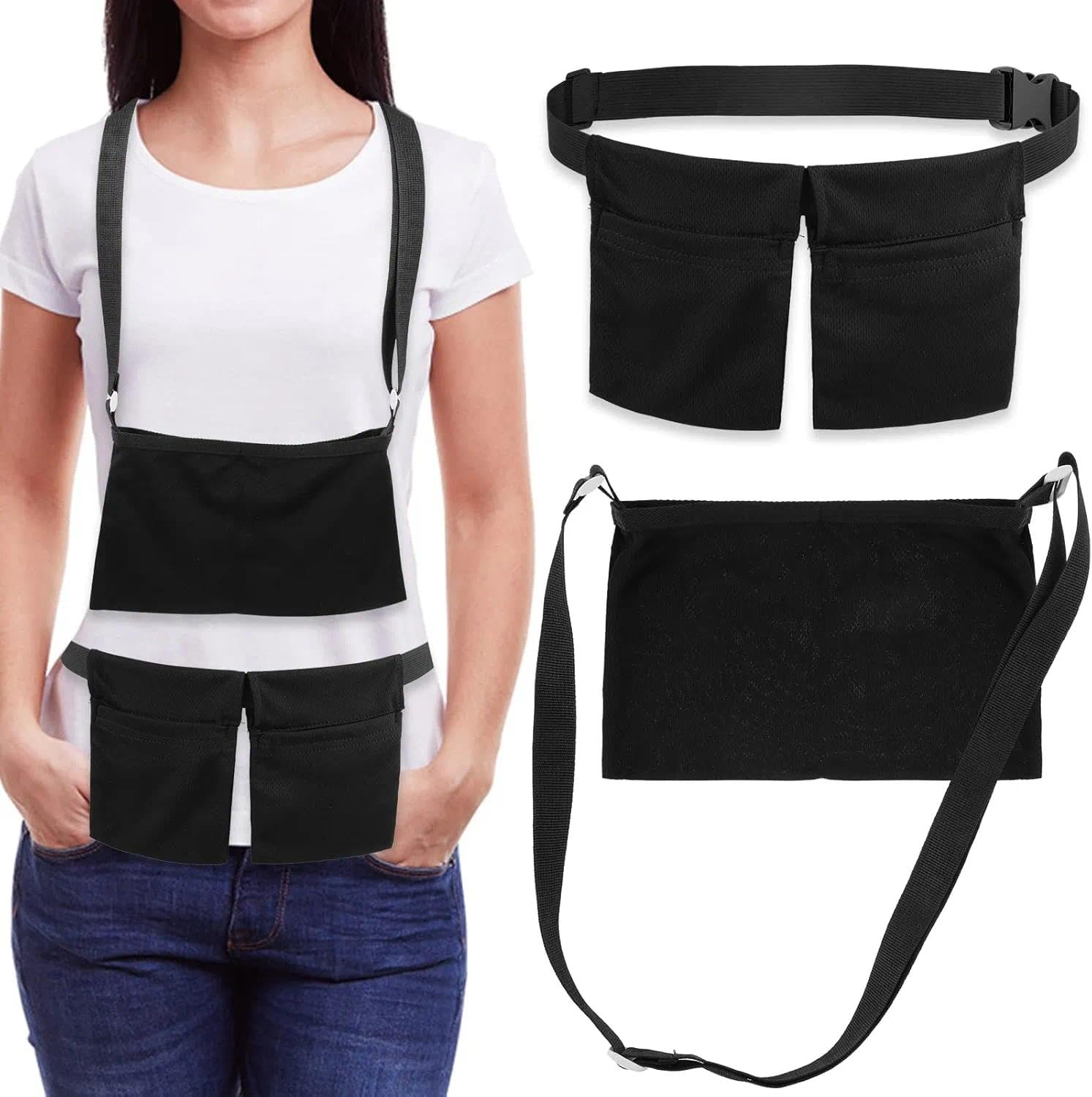 Drain Holder Surgery Drain Holder Belt for Post Surgery Recovery, Tummy Tuck and Breast Mastectomy, Adjustable Drainage Pouch Compatible with Drain Bottles and Tubes &mdash; Unron image number 4