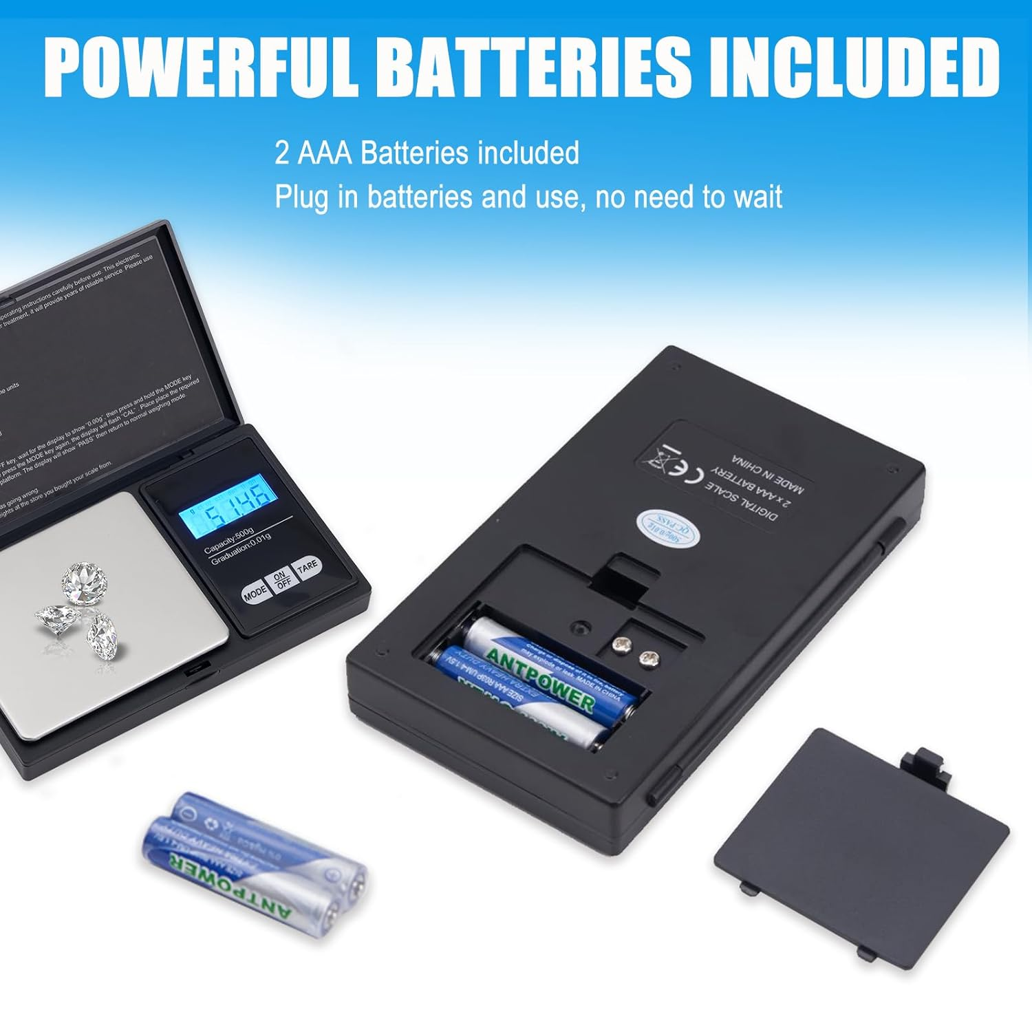 Precision Pocket Scale 700G X 0.01G, Digital Gram Scale with Tray, Small Food Scale, Jewelry Scale, Ounces Grains Scale with Backlit Lcd,Digital Milligram Scale,Pocket Jewellery Scale, Mini Gram Scale image number 4