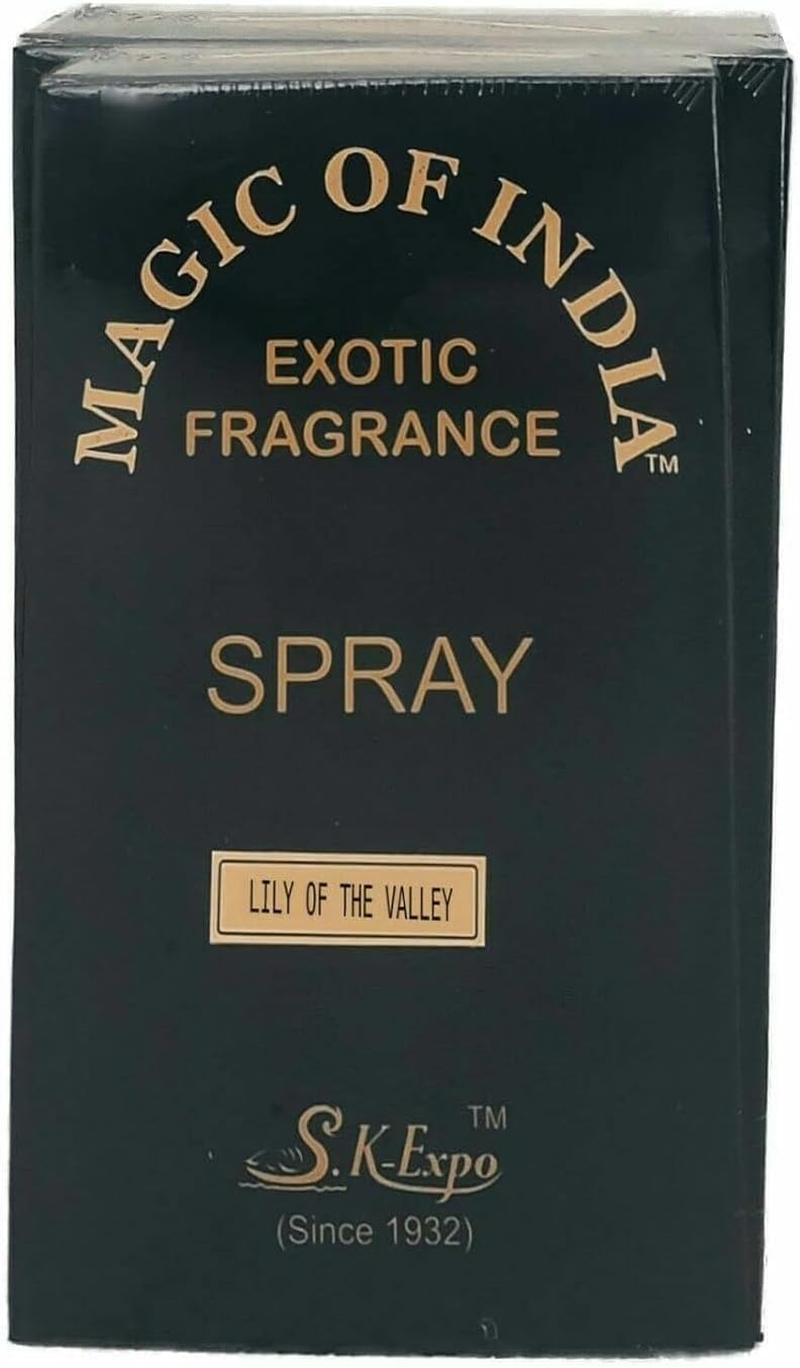 Magic of India Lily of the Valley Natural Exotic Fragrance Perfume Spray - 20 Ml