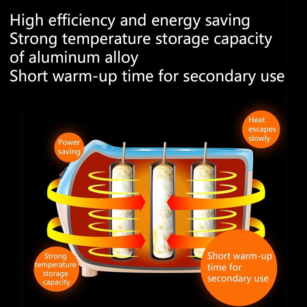 Automatic Egg Rolling Machine Electric Egg Roll Omelet Maker Sausage Machine Egg Boiler Intelligent Constant Temperature Breakfast Machine Kitchen Cooking Tool image number 2