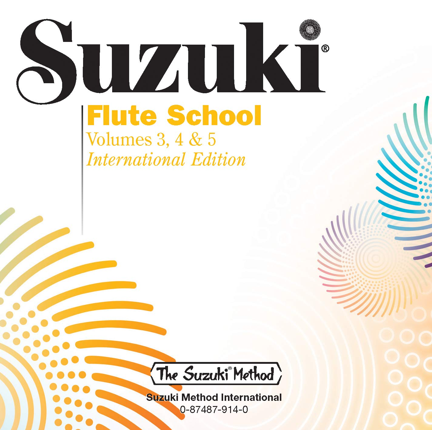 Suzuki Flute School CD, Volume 3, 4 & 5 (Revised)
