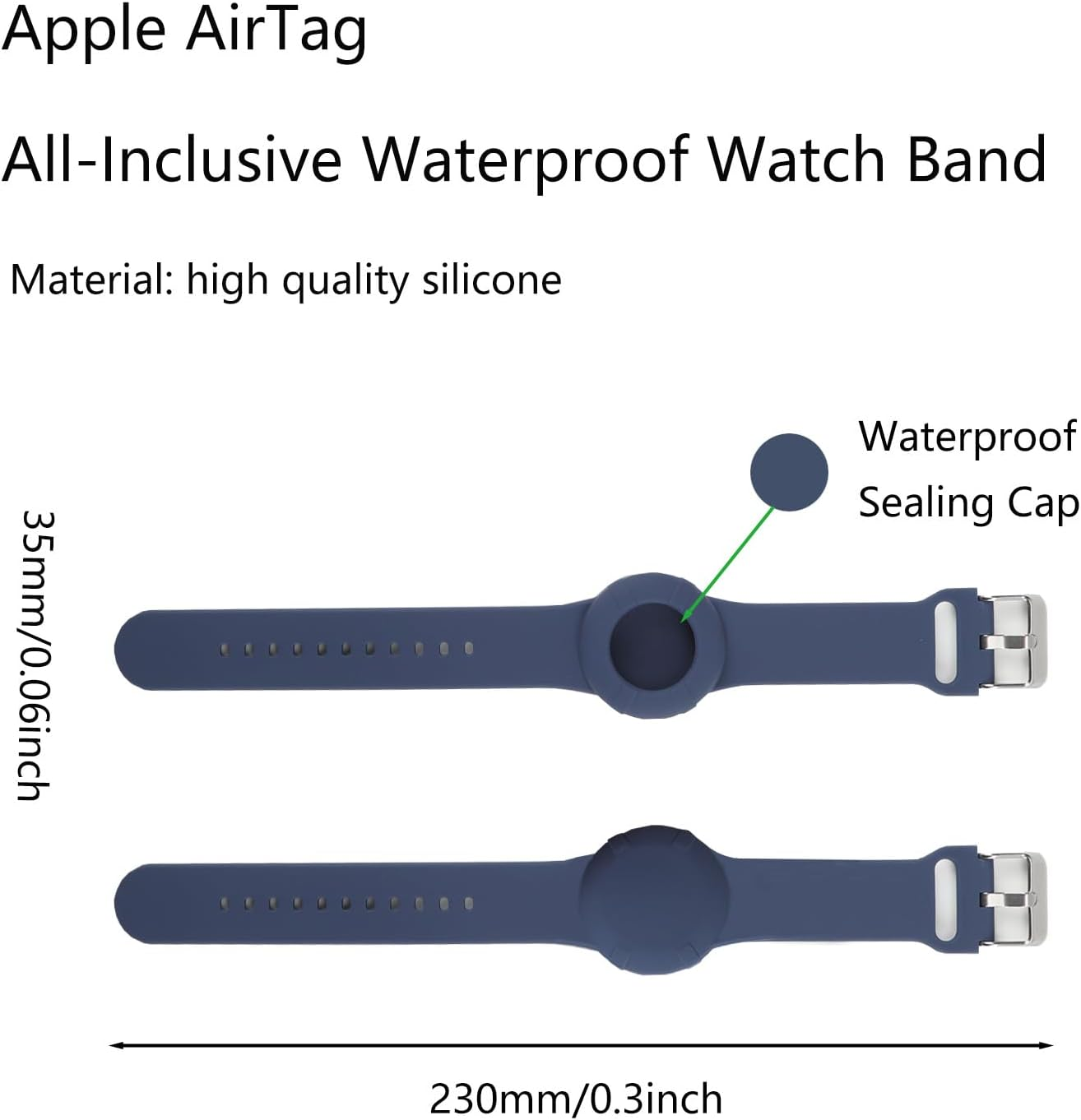 Princess Cruise Medallion Holder, Waterproof Adjustable Silicone Wristb and Keychain for Holding Carnival Ocean Medallion, Durable and Not Harmful to Skin Fit Men Women Girls Kids Children image number 3