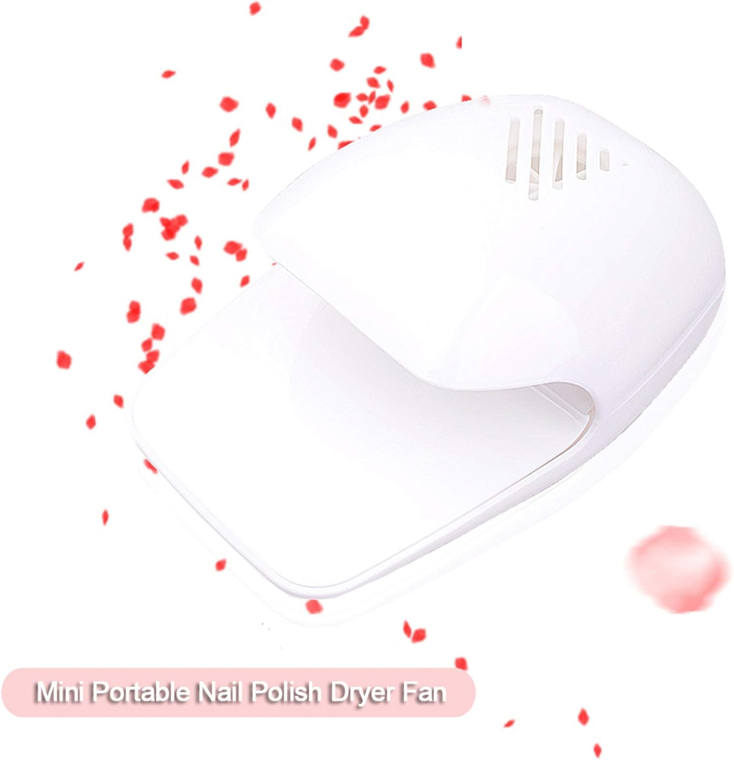 Mini Portable Nail Polish Dryer Fan Nail Art Drying Polish Blow Dryer Nail Cooler Nail Art Tool BBZY