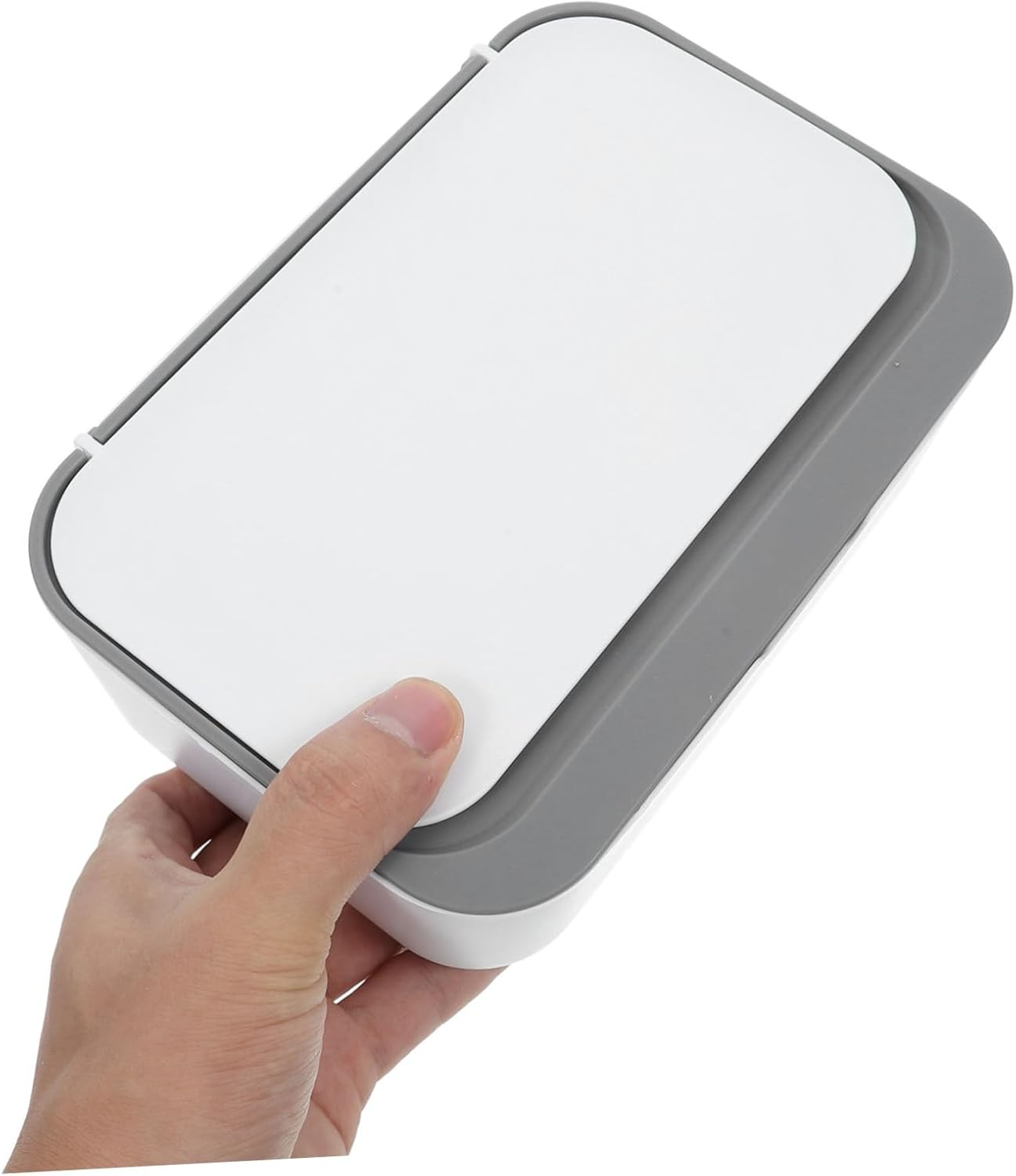 HOMSFOU Facial Tissue Dispenser Box Wipe Box Dispenser Sealing Lid Design Versatile Storage for Wipes Napkins image number 5