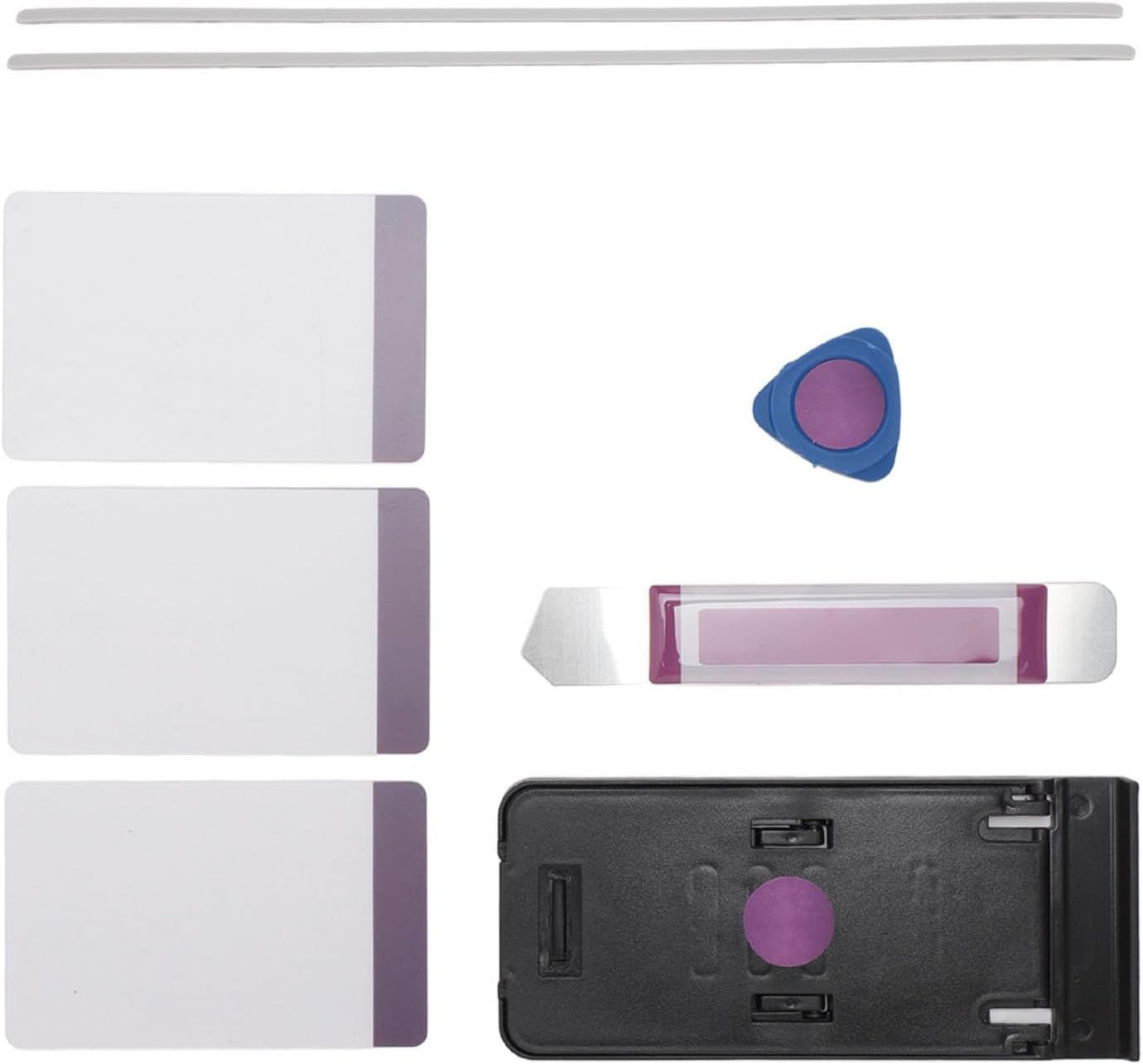 2 Pcs Non-Slip Bumper Feet Strips, Rubber Feet Strips with Installation Tools Kit, Replacement Feet Strips for Book 1/2/3, 13 Inch Laptop image number 4