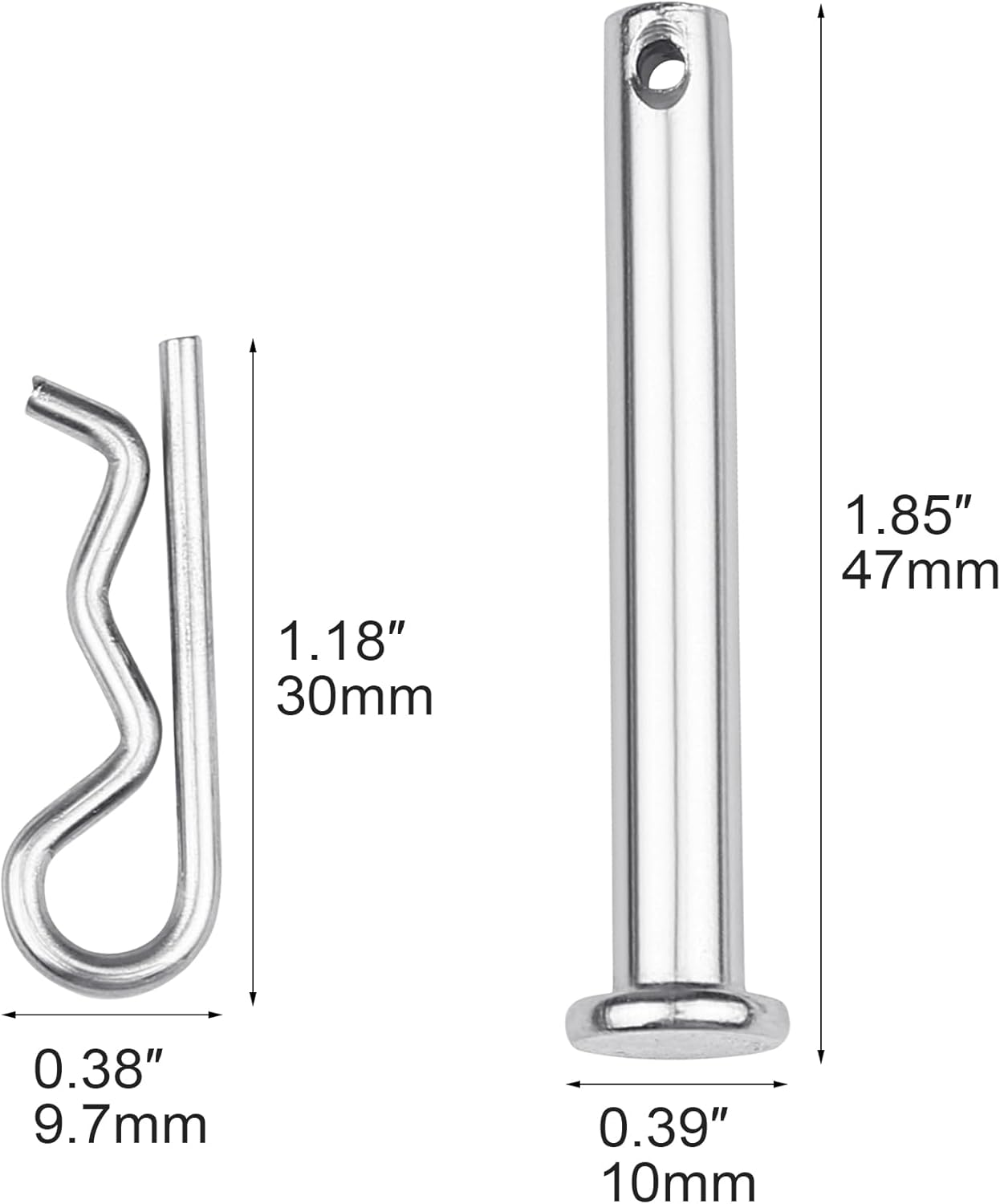 4 Pack Grill Lid Assembly Hardware Kit with Weber 88206 Charcoal Grills &ndash; Replacement Parts for Weber BBQ Grill Lid Assembly image number 1