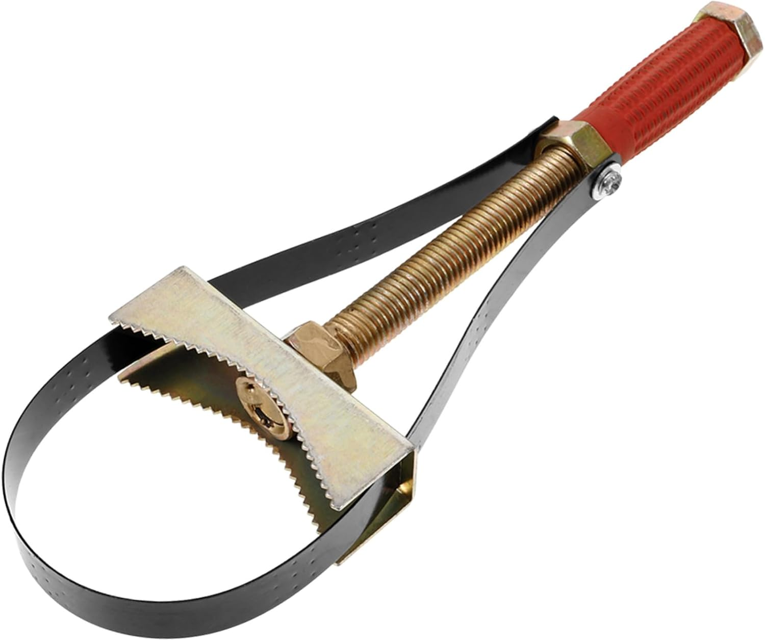 SOESFOUFU Oil Filter Wrench Strap Heavy Duty Puller Remover for Automotive Maintenance Tool Oil Filter Strap Wrench image number 2