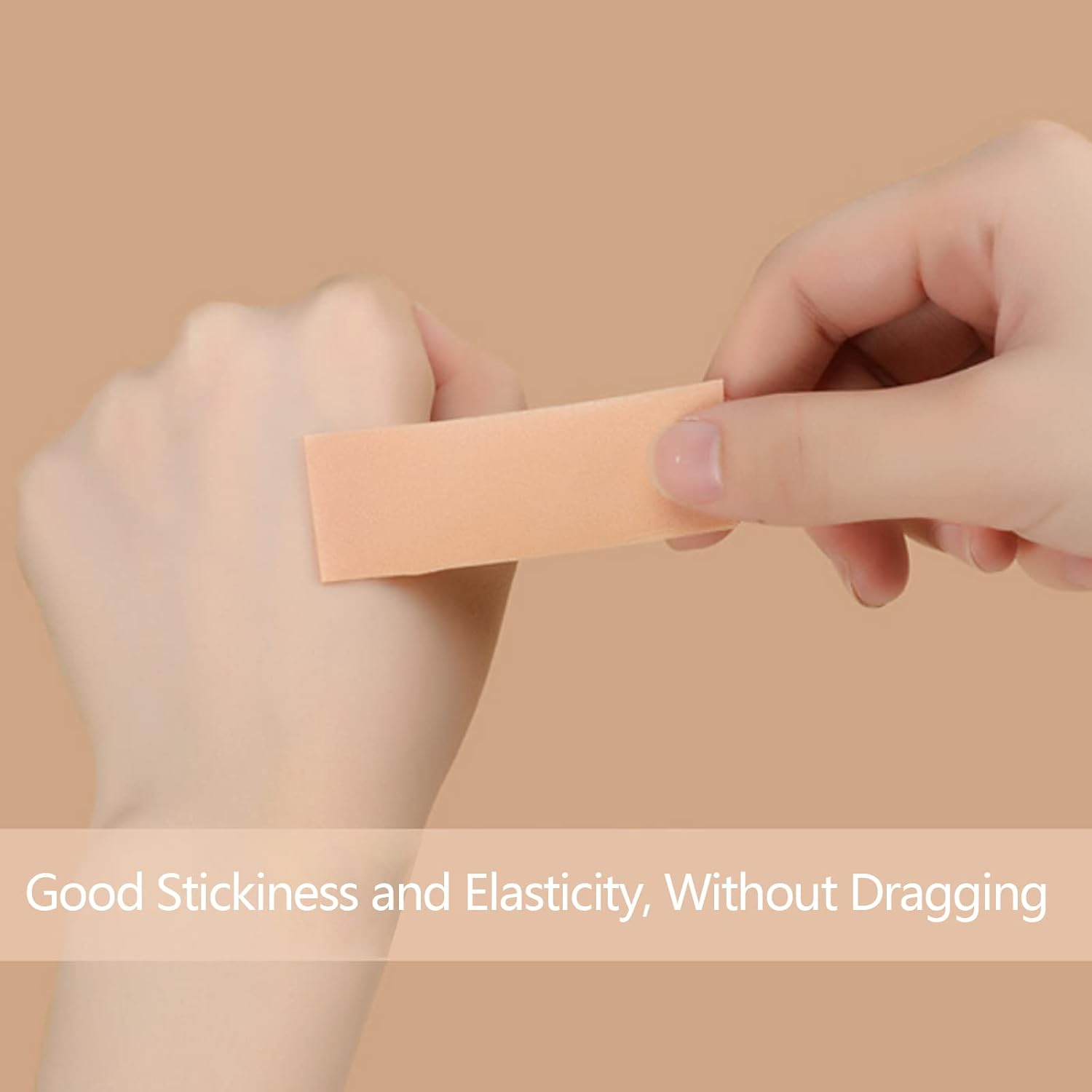 3 Rolls Moleskin Tape for Blisters Prevention, Padding for Shoes, Toes and Feet image number 1