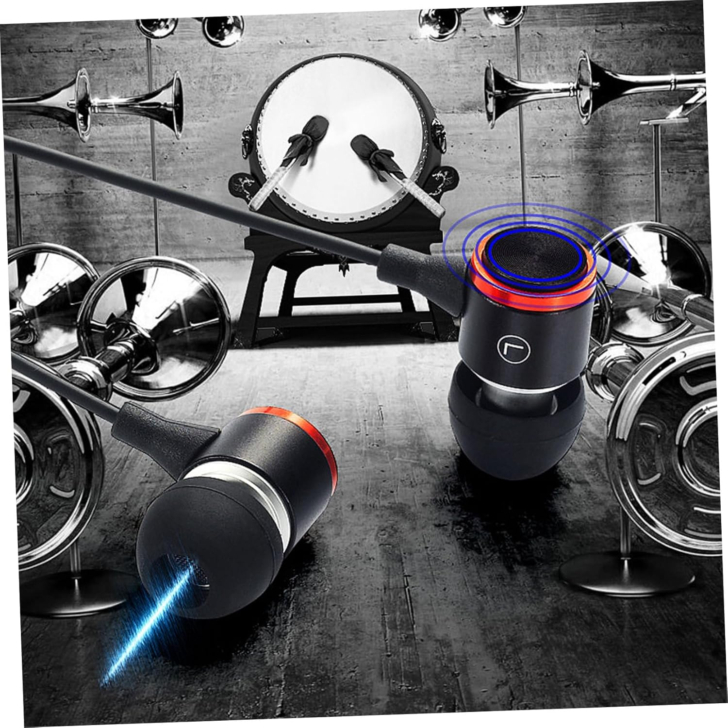 LOORGVEL Type-C In-Ear Earphones with Mic Wired Usb-C Headphones Bass Control Earbud Headsets for Music and Sports Compatible with Smartphones and Laptops image number 5